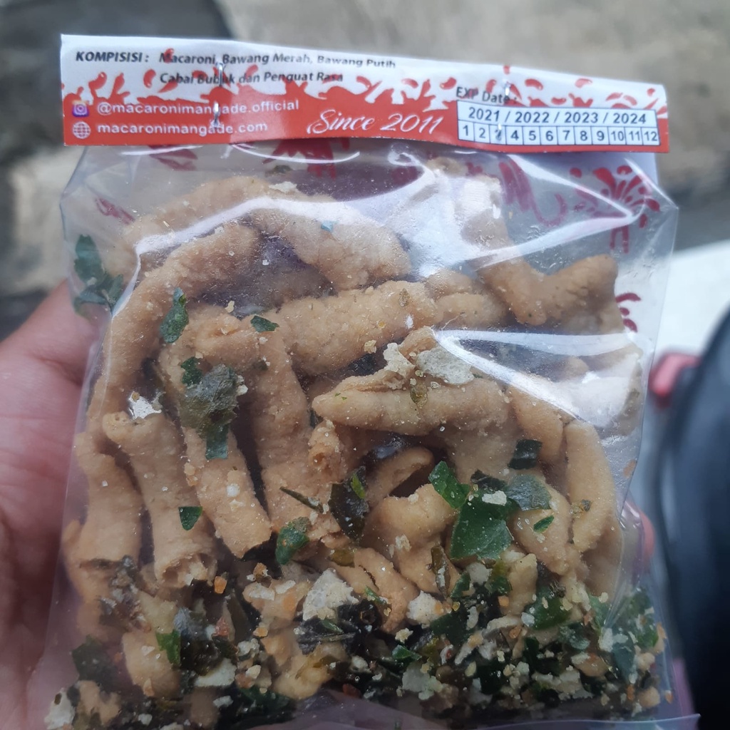 Jual KRIPIK USUS KRISPY DAUNJERUK MANGADE 50GRAM | Shopee Indonesia