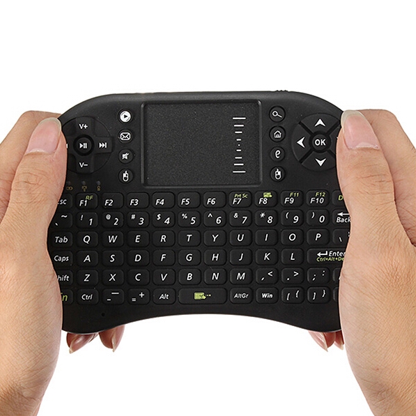 Jual Taffware Mini Keyboard Wireless 2.4GHz dengan Touch Pad | Shopee ...