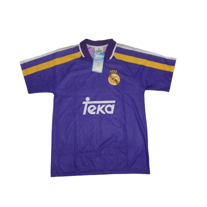 Jual JERSEY RETRO BOOTLEG INDONESIA REAL MADRID | Shopee Indonesia