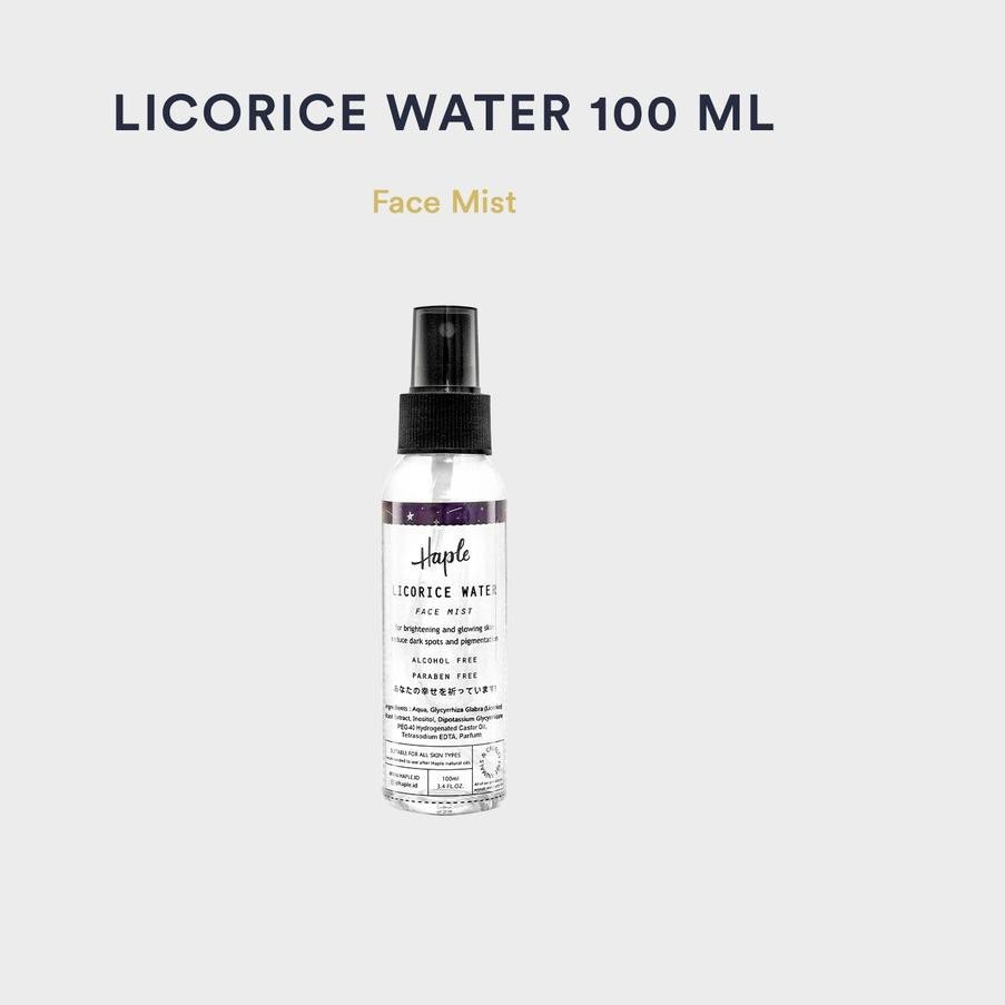 Jual Haple Licorice Water ( Face Mist ) Shopee Indonesia