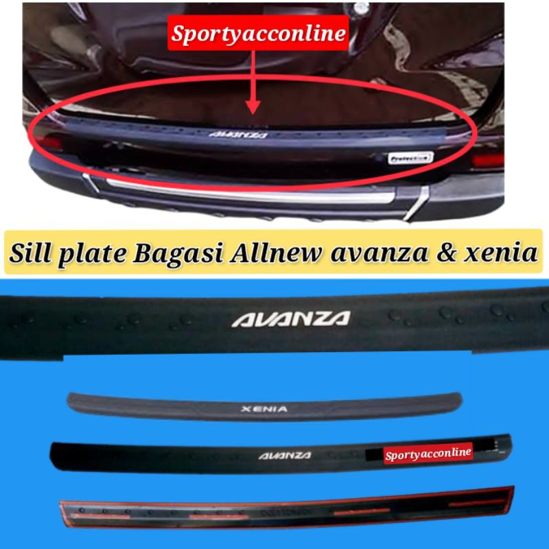 Jual Sill Plate Bagasi Sill Plate Belakang Allnew Avanza Xenia Shopee Indonesia