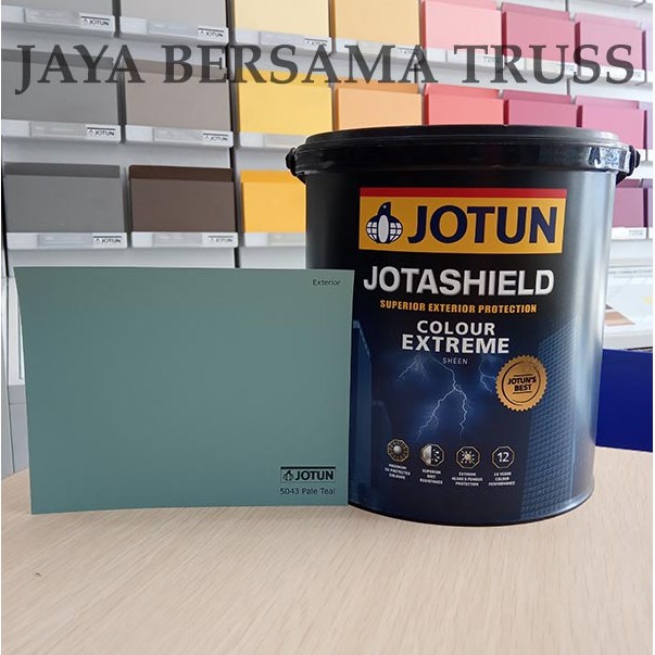 Jual Jotun Jotashield Colour Extreme 25lt Pale Tealcat Tembok Eksterior Shopee Indonesia 6336