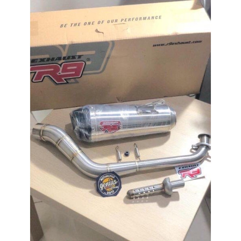 Jual Knalpot Racing R9 New Alpha New Nmax 2020 - New Aerox 2021