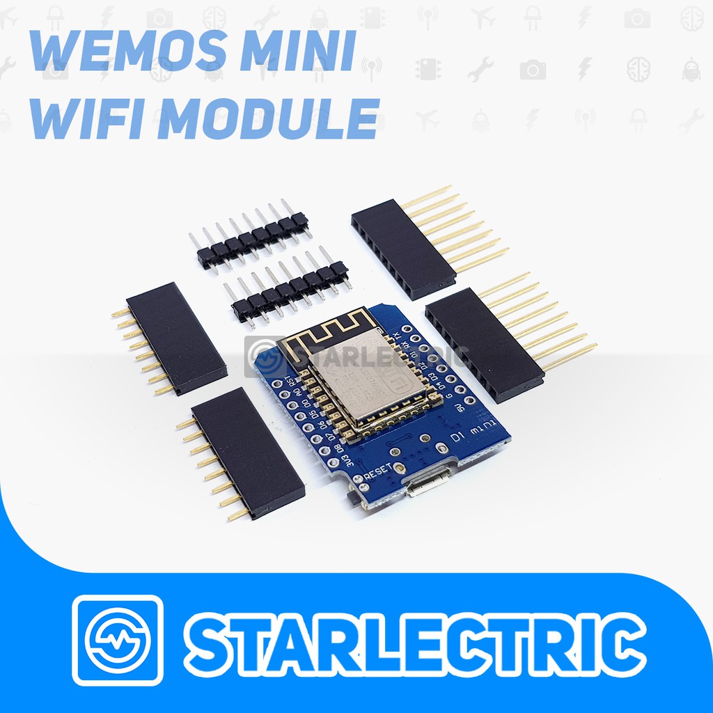 Jual WeMos D1 Mini Board ESP8266 8266 WIFI Module Development Board IoT ...