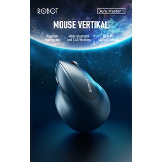 Jual Seruni Robot Mouse Vertikal Wireless Bluetooth Guru Master