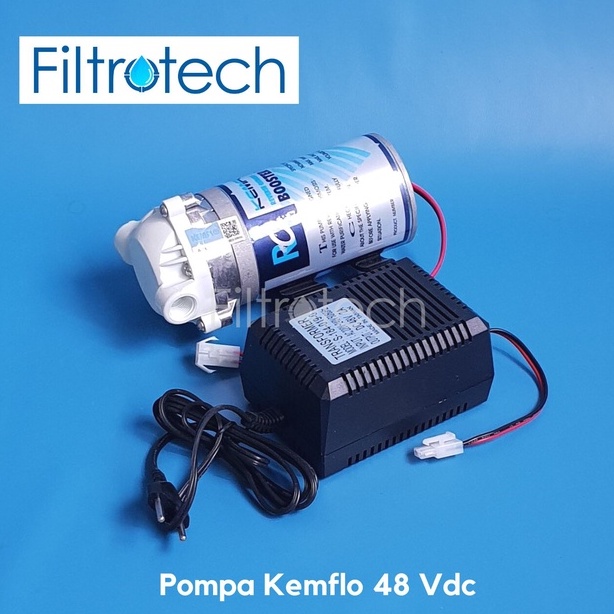 Jual Pompa Kemflo Vdc Booster Pump Ro Membrane Adaptor Shopee Indonesia