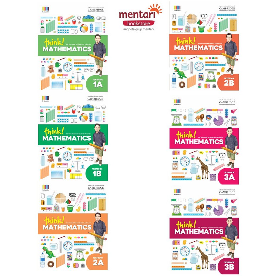 Jual Think! Mathematics - Textbook 1-3 | Buku Pelajaran Matematika SD ...