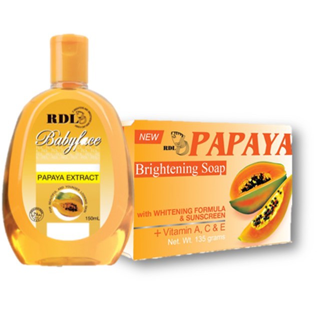 Jual RDL BARSOAP PAPAYA (1 PCS) – RDL CLEANSER PAPAYA (1 PCS) | Shopee ...