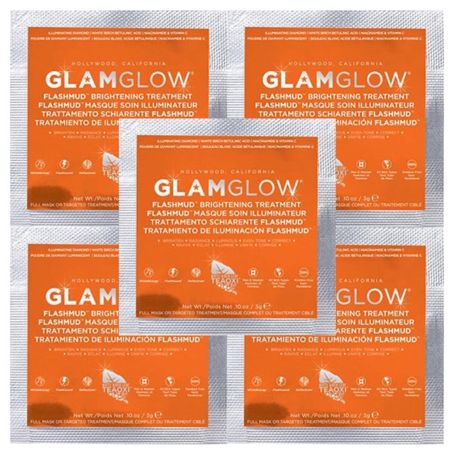 Glamglow flashmud 2025 brightening treatment harga