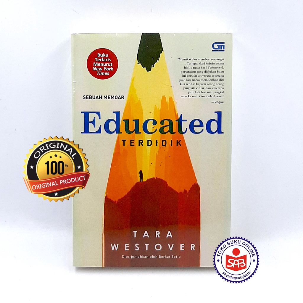 Jual Educated Terdidik Sebuah Memoar Tara Westover Shopee Indonesia