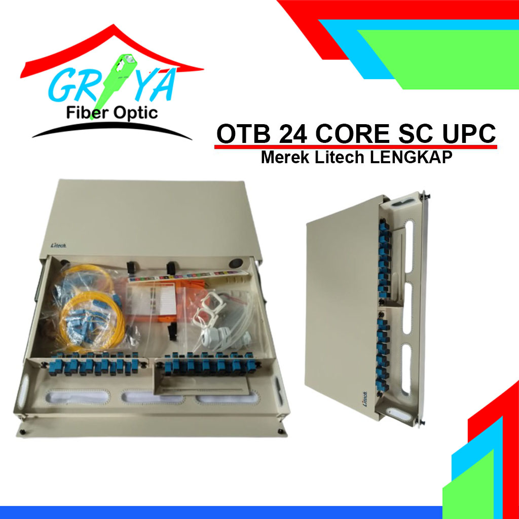 Jual OTB 24 Core SC Litech Lengkap | Shopee Indonesia