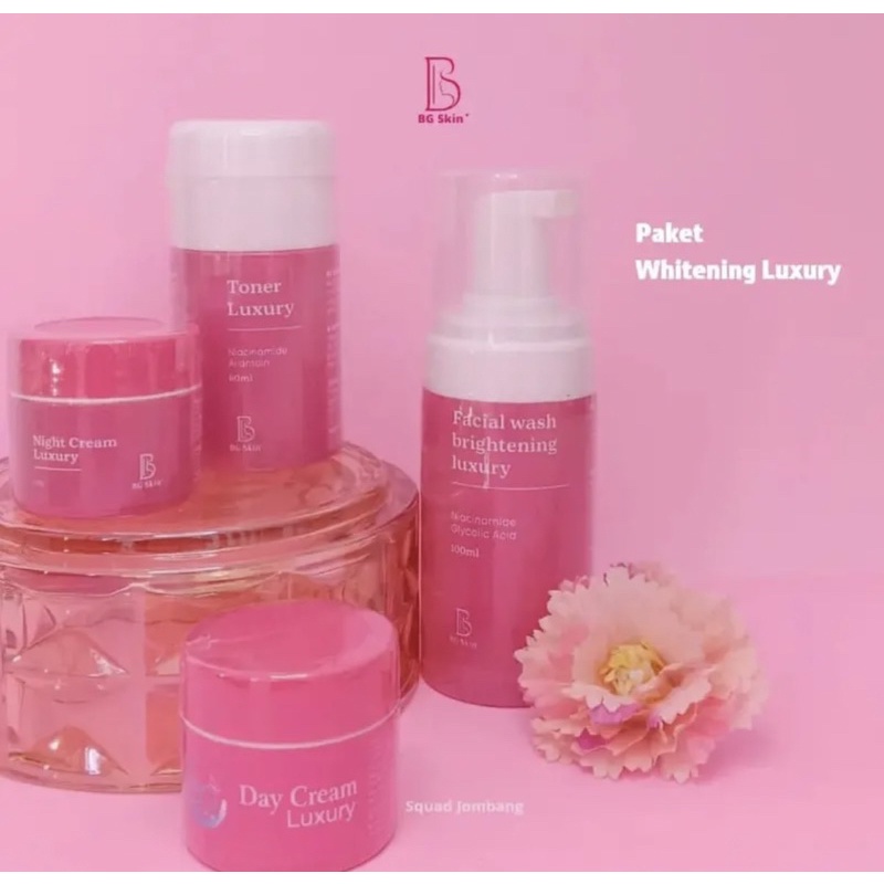 Jual Paket Whitening Luxury BG SKIN | Shopee Indonesia