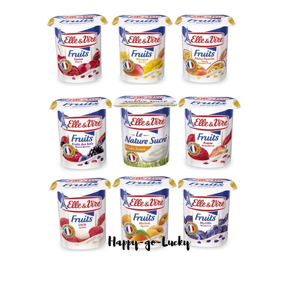 Jual Elle & Vire Dessert Lacte Yoghurt Yogurt 125 gr Shopee Indonesia