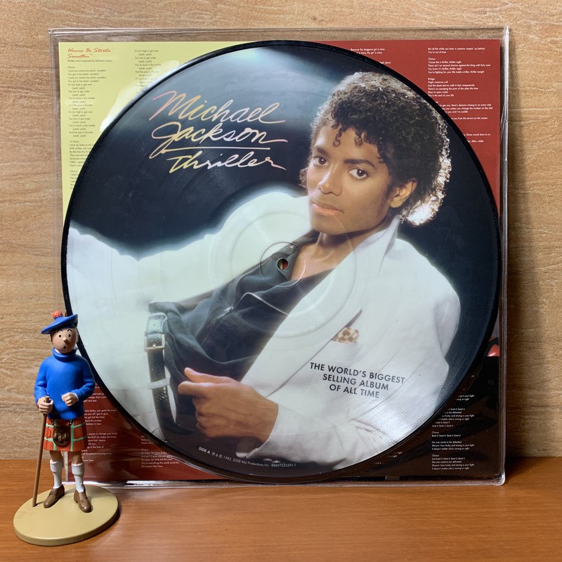 Jual PIRINGAN HITAM / VINYL MICHAEL JACKSON - THRILLER (PICTURE DISC ...