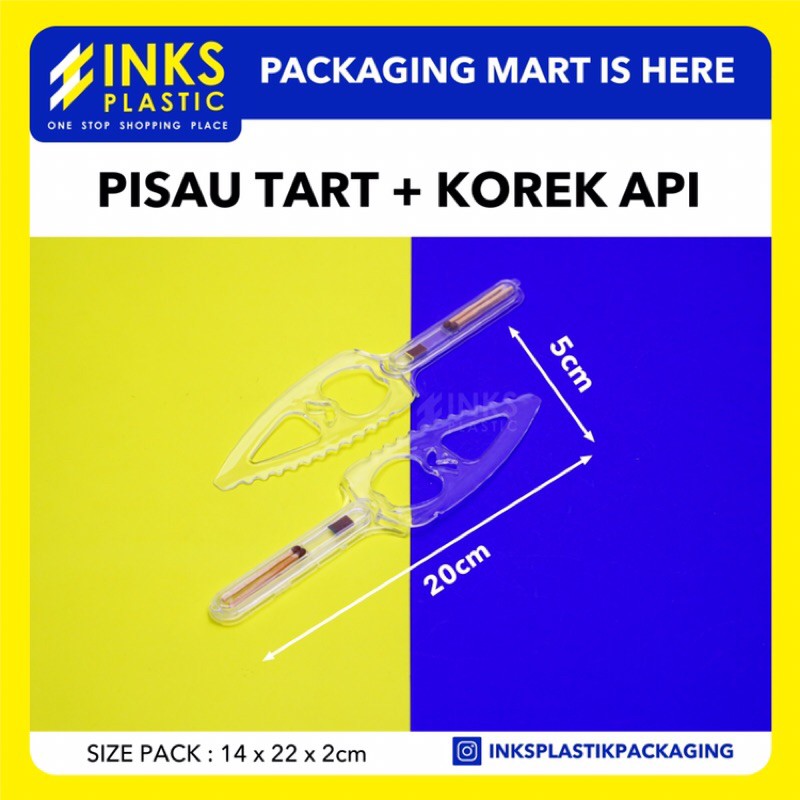 Jual PISAU TART BOLU KUE + KOREK API ( 10 PCS ) | Shopee Indonesia