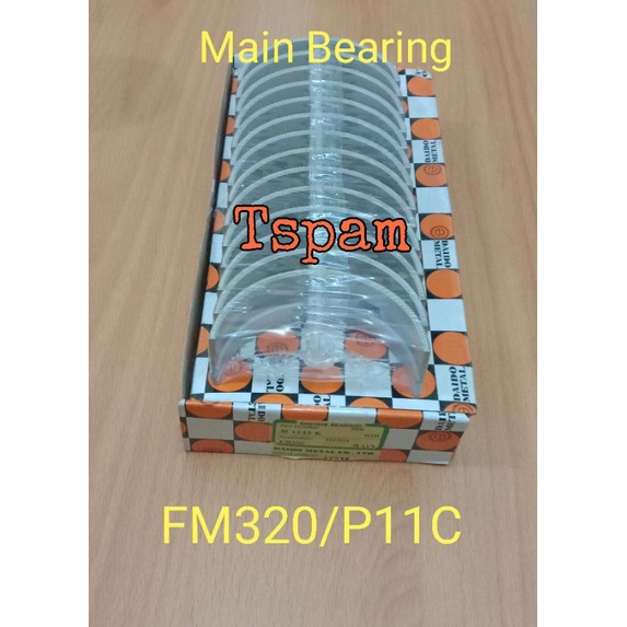 Jual Main Bearing Metal Duduk P C Hino Fm Fm Kobelco Sk Shopee Indonesia