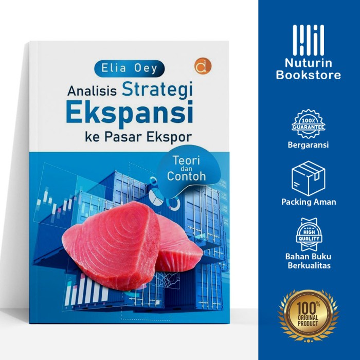 Jual Buku Analisis Strategi Ekspansi Ke Pasar Ekspor - Buku Ekonomi ...