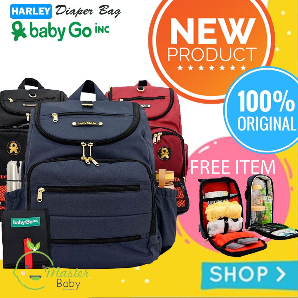 Harley diaper hot sale bag