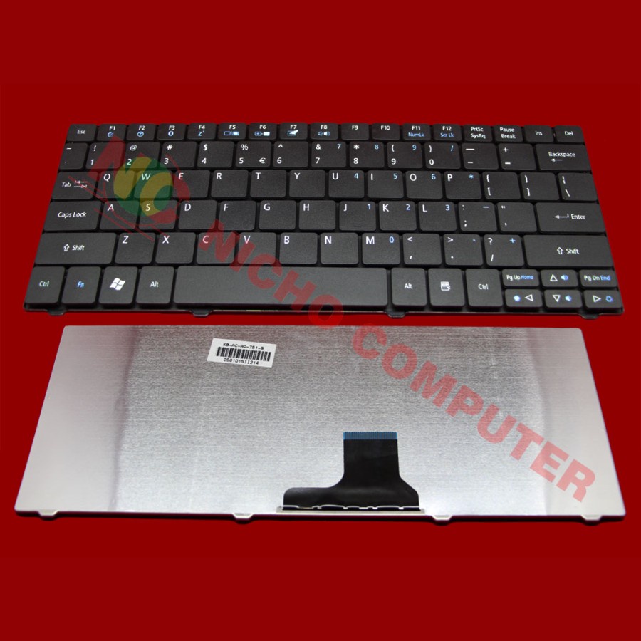 Jual KEYBOARD ACER ASPIRE ONE 751 D722 1810T ZA3 ZA5 FERRARI ONE 200 ...