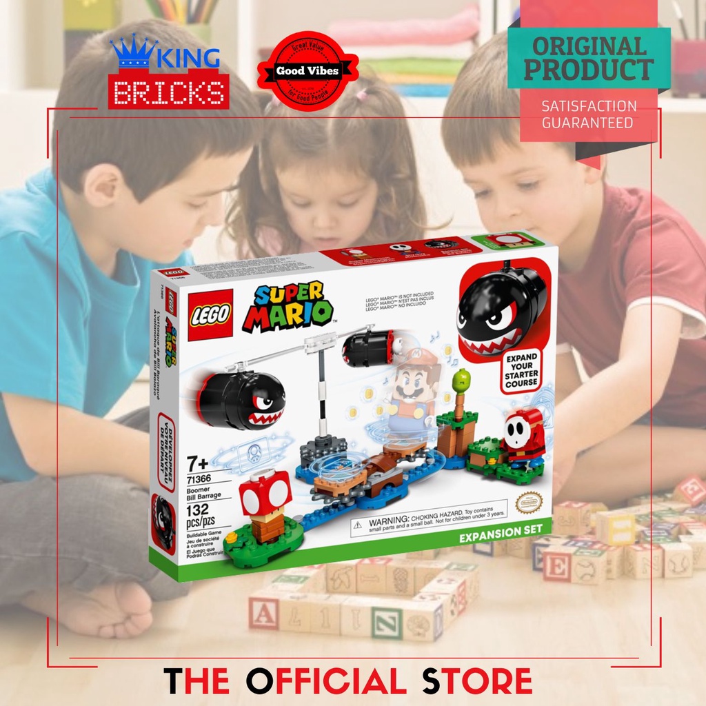 Jual LEGO Original SUPER MARIO 71366 Boomer Bill Barrage - Mainan Anak ...