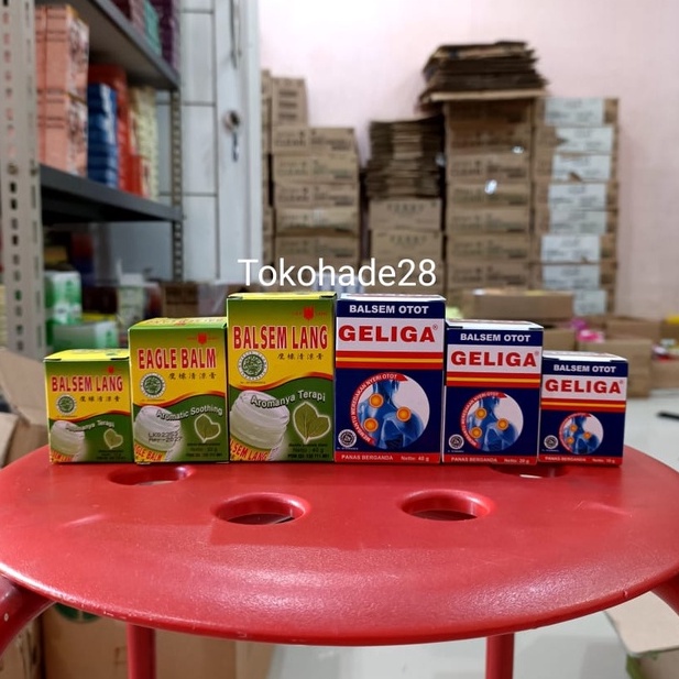 Jual Balsem Otot GELIGA Balsem Aktiv Balsem Lang 10gr 20gr 40gr Balsem ...
