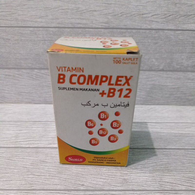 Jual Vitamin B complex+B12 (Botol) | Shopee Indonesia