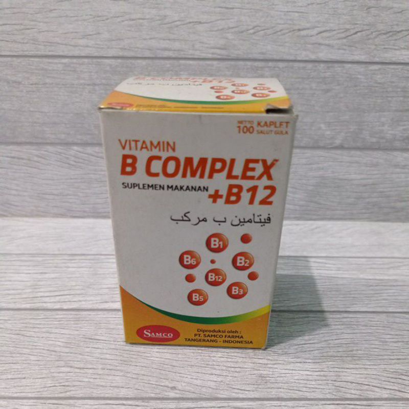 Jual Vitamin B Complex+B12 (Botol) | Shopee Indonesia