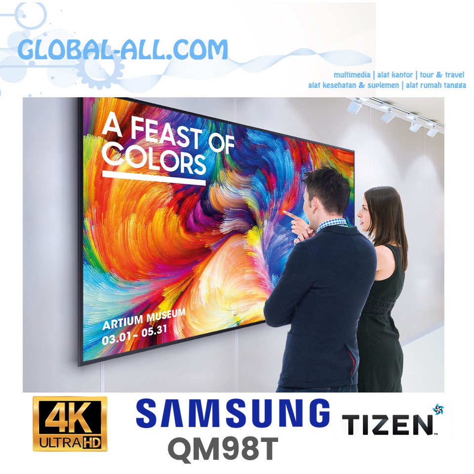 Jual SAMSUNG QM98T 98 INCH 4K DIGITAL SIGNAGE | Shopee Indonesia