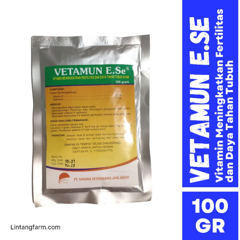 Jual Vitamin E Selenium Vitamin Fertilitas Sapi Vitamin Fertilitas