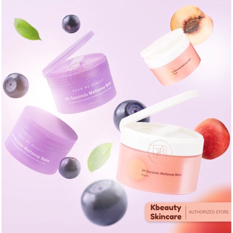 Jual Dear Me Beauty 30 Seconds Meltaway Cleansing Balm Peach/ Cleansing ...