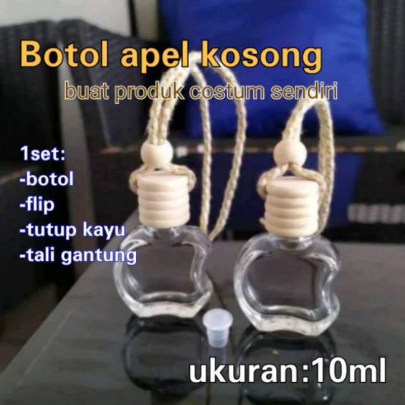 Jual Botol Parfum Apel Gantung Vleo Kosong Isi 10 Ml | Shopee Indonesia