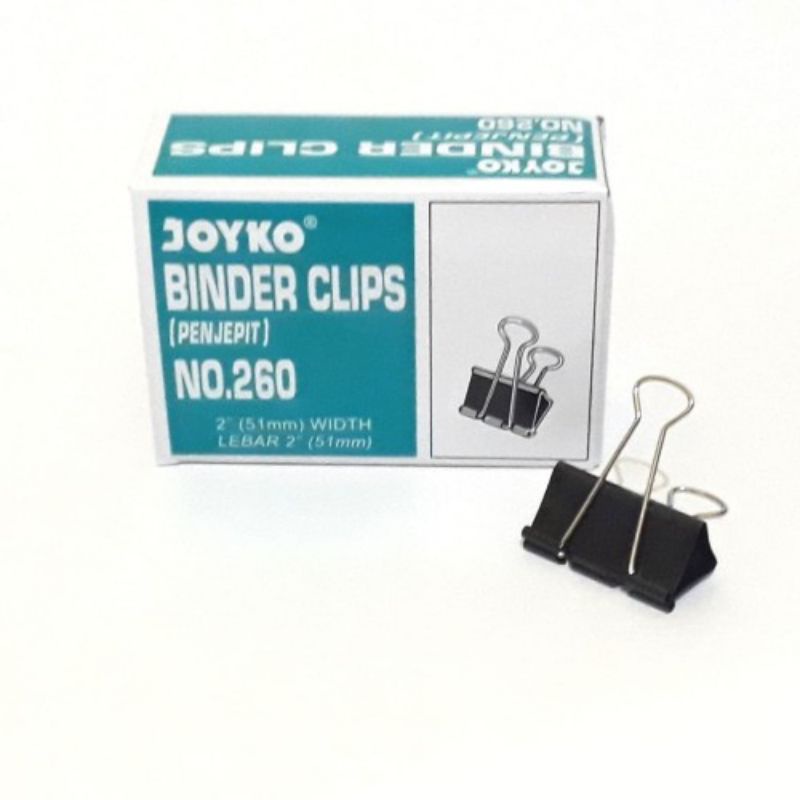 Jual Joyko Binder Clips Penjepit No 260 Shopee Indonesia