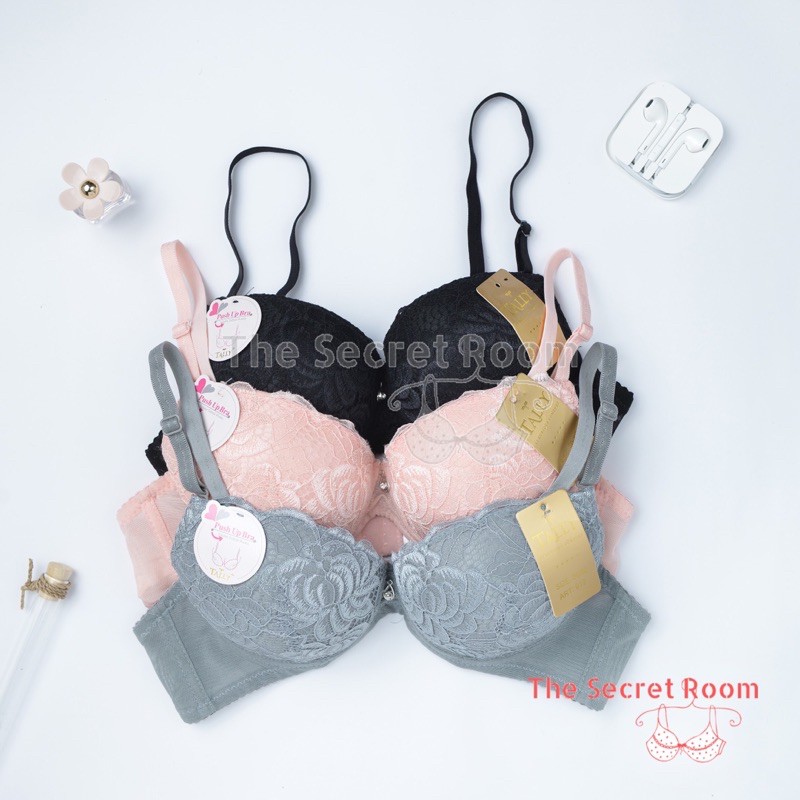 Jual Tally Bra Kawat Bahan Licin Seamless Busa Tebal Cup B Kait 2