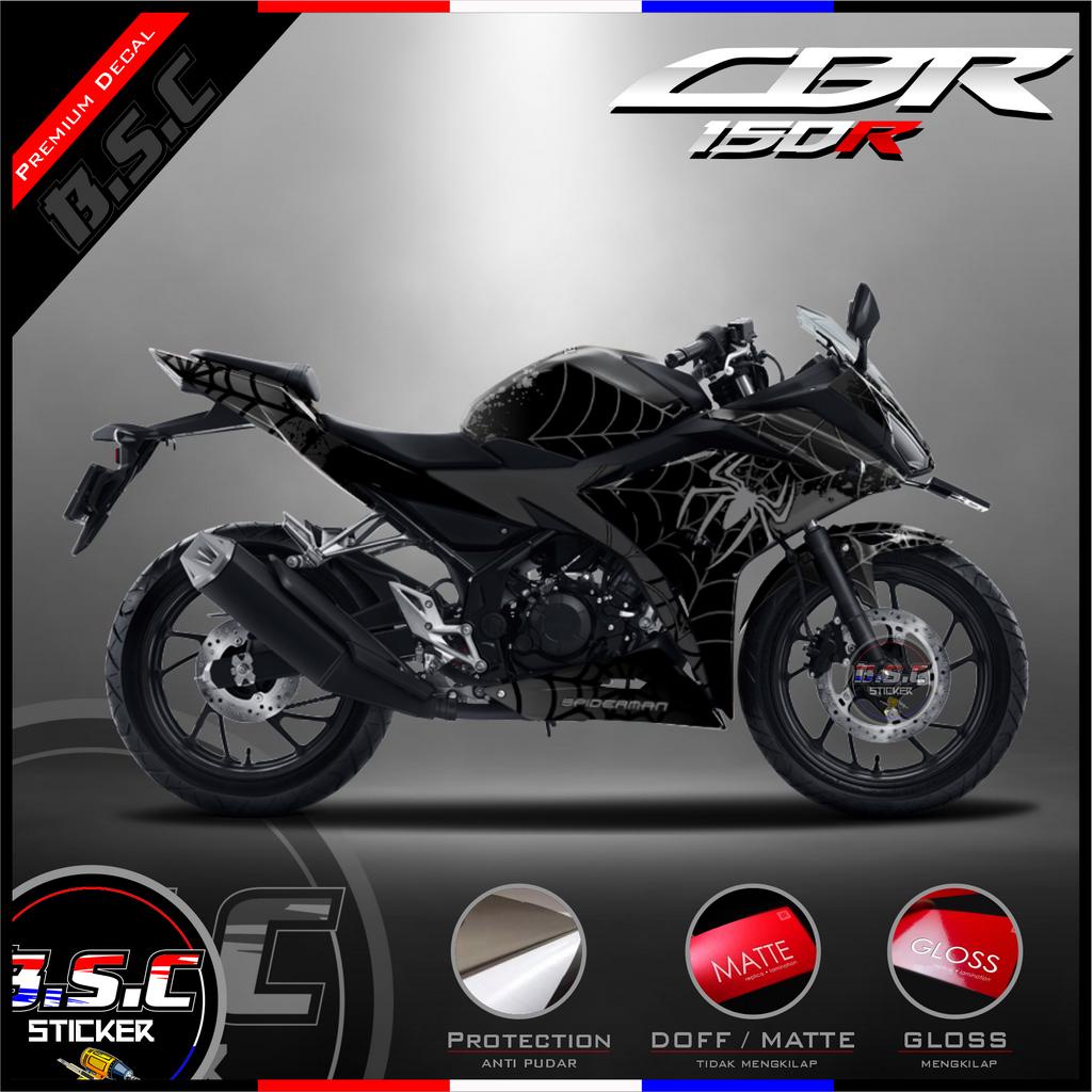 Jual Sticker Decal FULL BODY CBR 150R LED Motif Spiderman (BISA CUSTOM ...