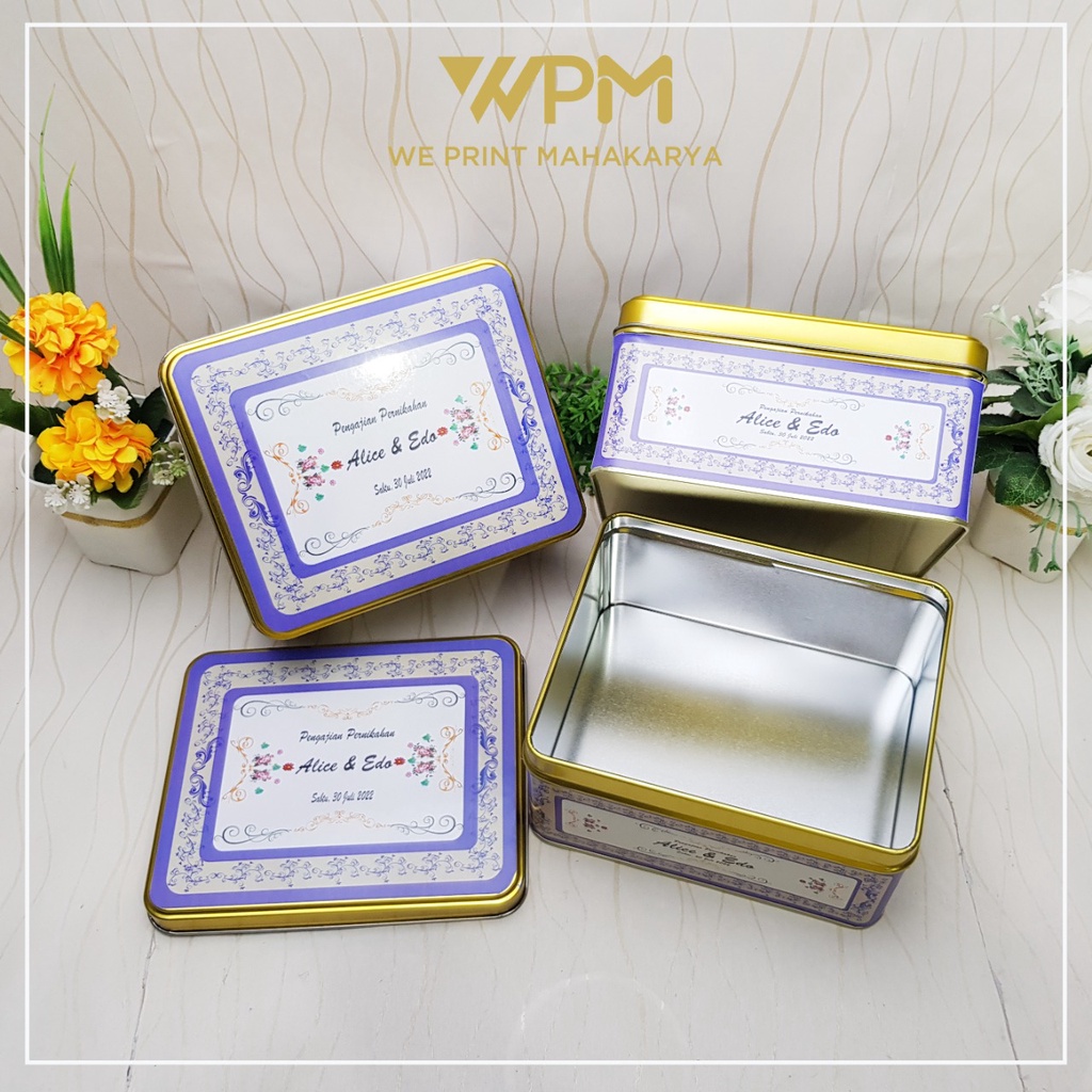 Jual KALENG CUSTOM KOTAK HAMPERS SOUVENIR, WEEDING , AQIQAH , ULANG ...
