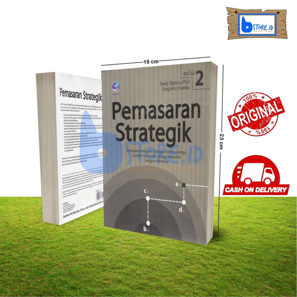 Jual PEMASARAN STRATEGIK EDISI 2, Fandy Tjiptono & Gregorius Chandra ...