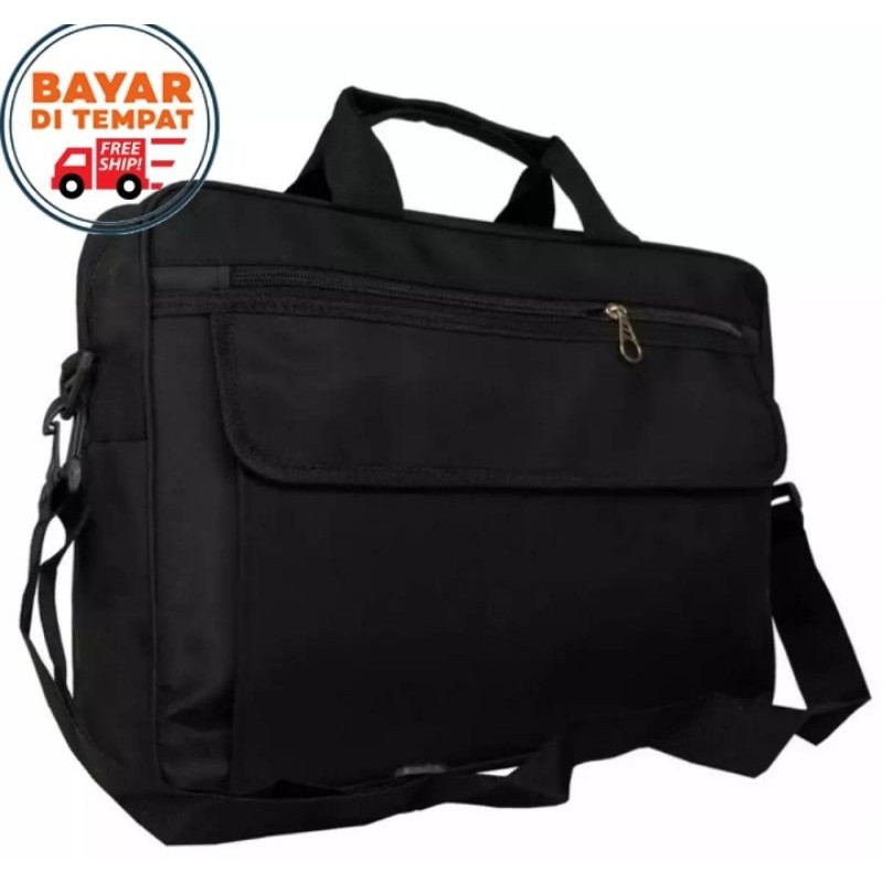 Jual TAS KERJA TAS LAPTOP KAPASITAS BESAR 18INCH LAPIS BUSA DALAM LEBIH