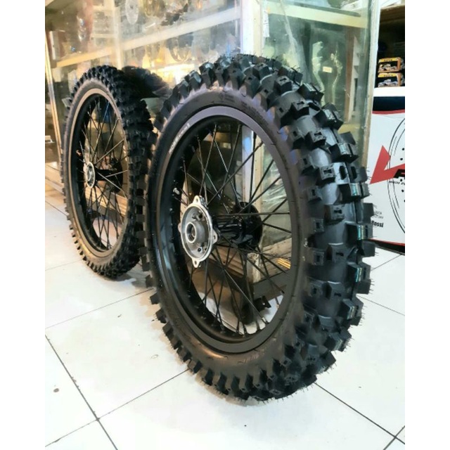 Jual Velg Alumunium Paket Banset Trail Lumpur Trabas Motocross Ban Tahu ...