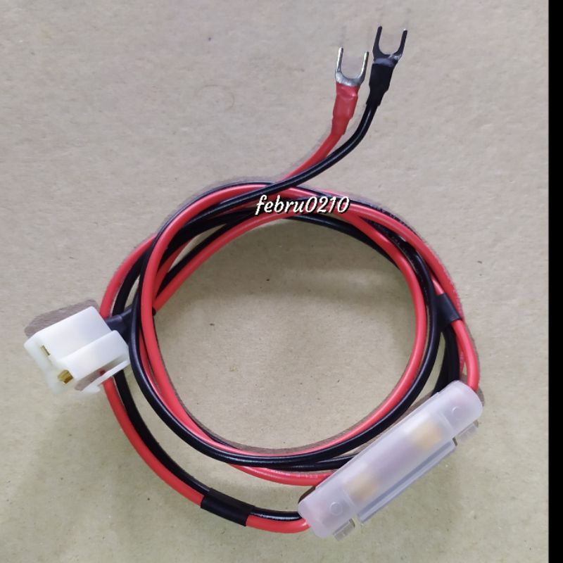 Jual Kabel DC Power Rig Alinco Rig icom yaesu kenwod - Kabel Serabut ...