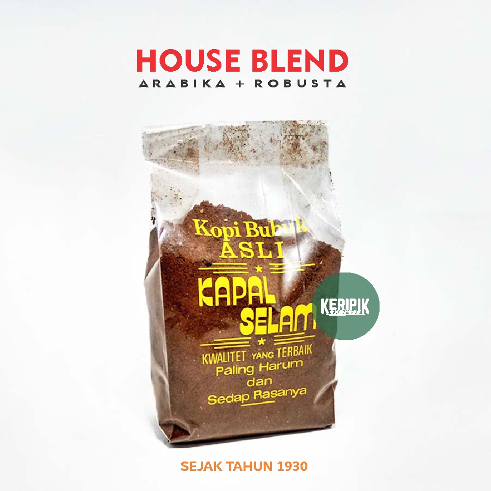 Jual Kopi House Blend Kapal Selam Bandung Mix Arabika Robusta 250 Gr Shopee Indonesia 2175