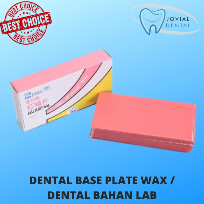 Jual DENTAL BASE PLATE WAX DENTAL BAHAN LAB Shopee Indonesia