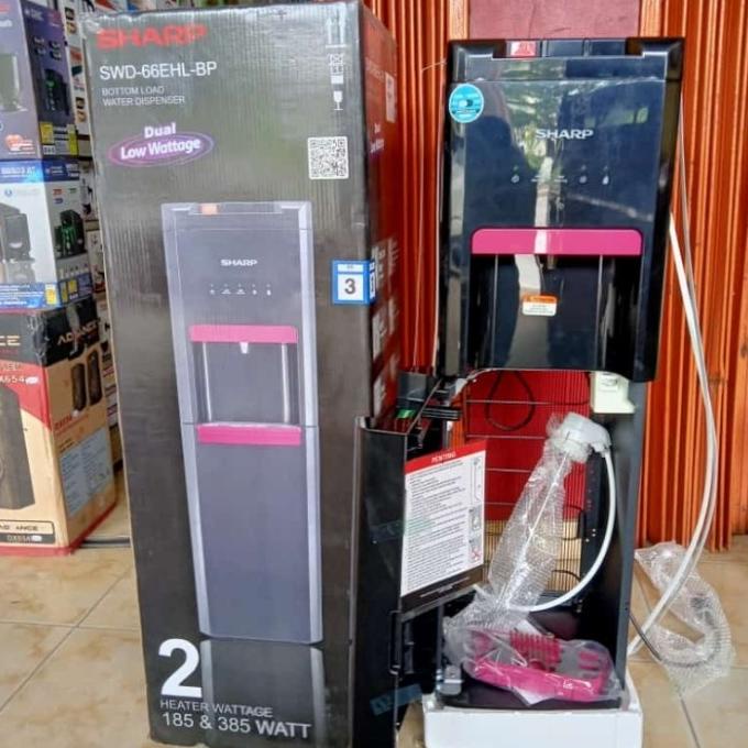 Jual SHARP DISPENSER GALON BAWAH / BOTTOM LOADING SWD-E66HL GARANSI ...