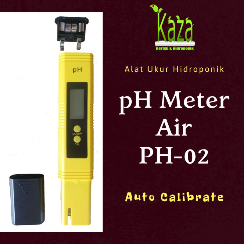 Jual pH02 pH Meter Digital Hidroponik Ukur Keasaman Air Auto Calibrate
