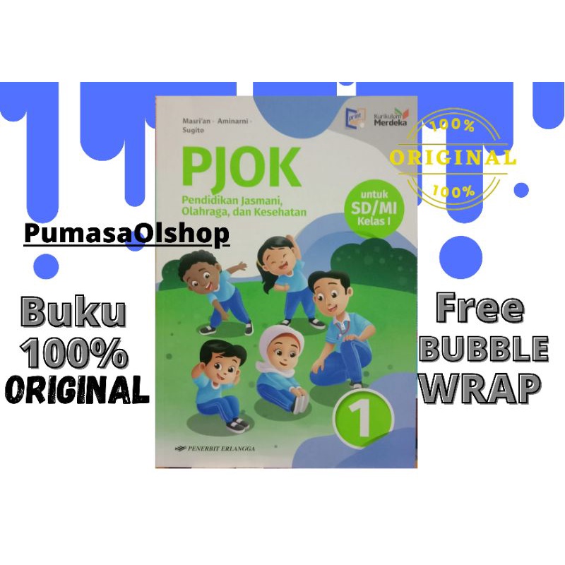 Jual PJOK (PENDIDIKAN JASMANI, OLAHRAGA DAN KESEHATAN) UNTUK SD/MI ...