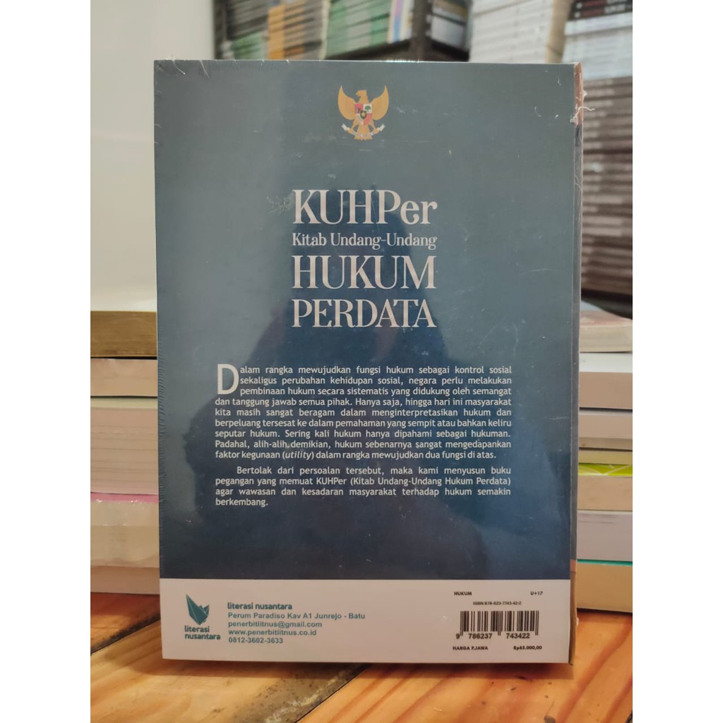 Jual KUHPer Kitab Undang-Undang Hukum Perdata Beserta Penjelasannya ...