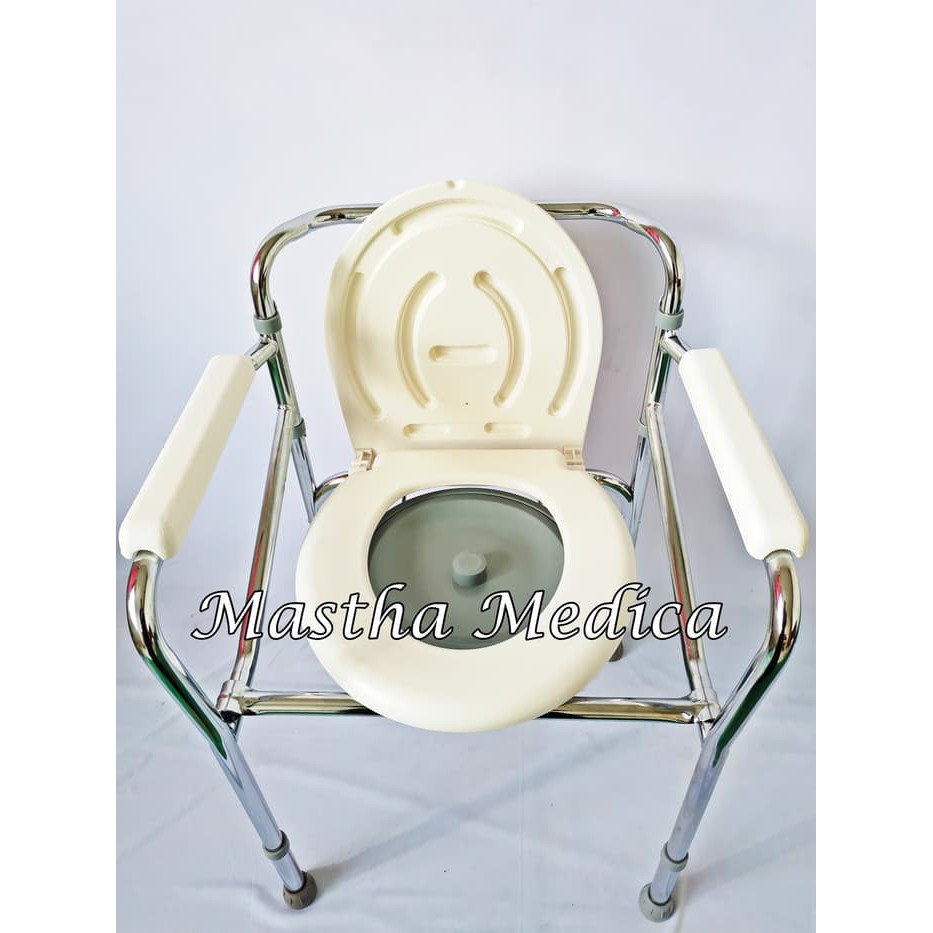 Jual Commode chair /kursi bab /pup /toilet /commode tanpa roda | Shopee ...