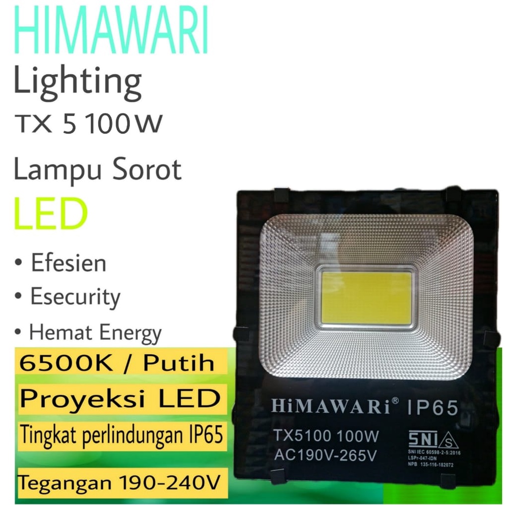 Jual Himawari Lampu Sorot Led Himawari Watt Watt Tx K