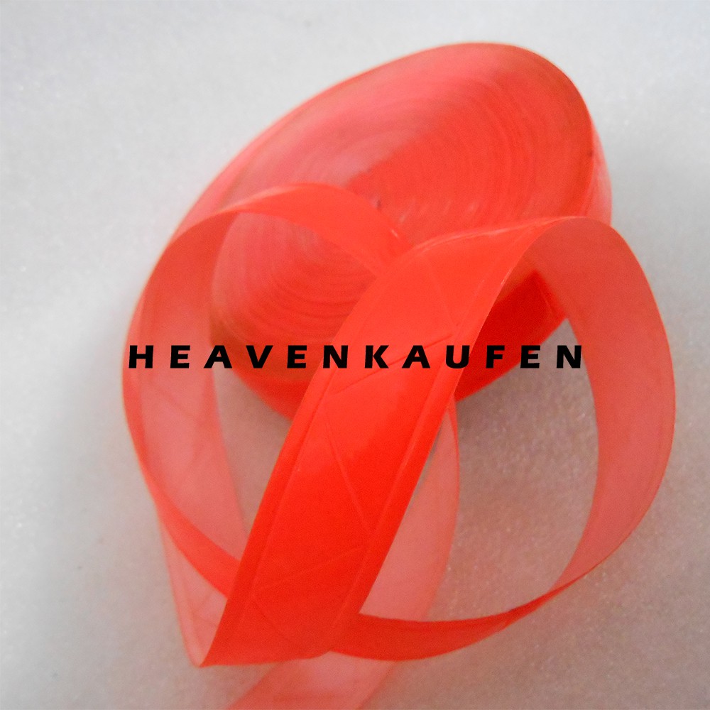 Jual Pita Skotlet Lebar 2 cm PVC Meteran orange oren Jaket plastik baju ...