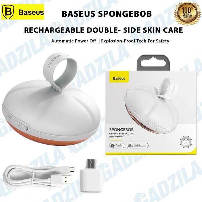 Jual BASEUS SPONGEBOB DOUBLE SIDED SKIN CARE HAND WARMER PENGHANGAT ...