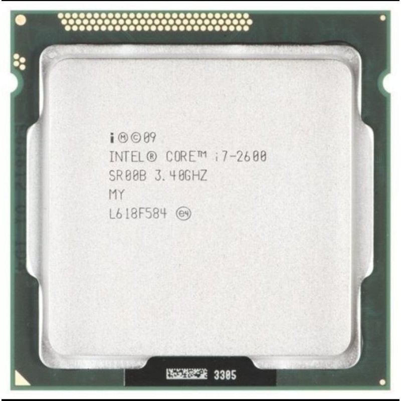 Jual Intel Core I7 2600 340ghz Lga Soket 1155 Normal Garansi Shopee Indonesia 7275